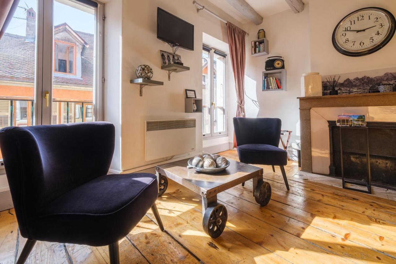 Au Grey D'Annecy, Studio Cosy Au Coeur De La Ville Esterno foto